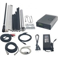 CZE-15B 0-15W 3-5km wireless FM Transmitter Broadcast Radio Station with Power Adapter Antenna