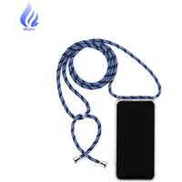 Amazon Best Seller Cord rope necklace strap with transparent clear back phone case for iphone 6 7 8 X/Xs XR
