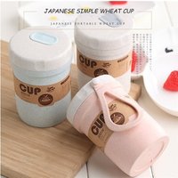 Reusable Wheat Straw Coffee Cup