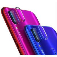 Ultra Thin Transparent Clear Camera Tempered Glass Protector Camera Lens protector for Redmi note 7 with Protective Ring