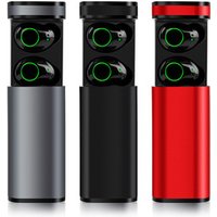 Blue-tooth Earphones Headset Cordless Headphone With Mic Wireless Blue-tooth TWS Phone Earphones Headphones