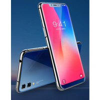 Ultra Slim fingerprint 6GB RAM 128 Gb rom 13MP camera dual sim mobile phone 4G LTE android 8.1 inch screen smartphone