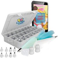 amazon best selling cake decorating tools tips set molds fondant tools decorating Icing Nozzles