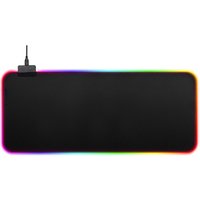 OEM Custom Printing Office 3MM 4MM Wireless Charging LED RGB Rubber Material Roll Custom Gaming mouse pad for Gamer