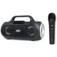 Portable trolley 40W professional subwoofer surround sound high power wireless outdoor bluetooth speaker with tf function mic