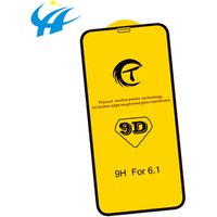 High quality 9h silk anti-fingerprint 9d full cover tempered glass screen protector for iphone xr xs max screen protector
