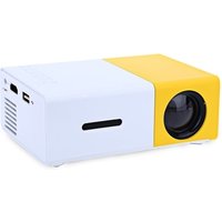 2017 Shenzhen original factory LED mini projector YG300 Portable Home theater HD 1080 drop shipping projector