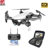 SJY-Q1 FPV RC Drone 4K Camera Optical Flow Selfie Dron Foldable Wifi Quadcopter Helicopter VS VISUO XS816 SG106 SG700 X12