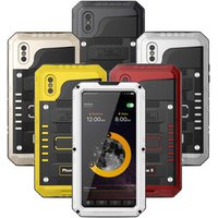 Unbreakable Aluminum Metal Outdoor IP68 Waterproof Mobilephone Phone Case For iPhone X XS XR Max Water Proof Mobile Cases