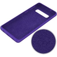 Classic Slim Flexible Soft Feeling Matte Silky Rubber Liquid Silicon Phone Case for Samsung S10
