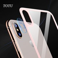 Back Film Screen Protector 3D Soft Edge Tempered Glass Back Cover Camera Lens Protection Films For iPhone XR X XS Max
