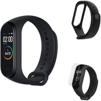 Xiaomi Mi Band 4 Smart Bracelet Black Replacement Strap Black Protective Screen Film