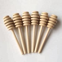 High quality wooden honey stick wooden honey stirrer wooden honey dipper