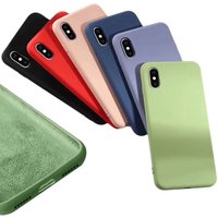 Wholesale Liquid Silicone Rubber Silky Smooth Shockproof TPU Mobile Phone Back Cover Case for samsung galaxy a10 a20 a50 a70