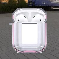 For Apple Airpods Case, Shockproof Clear Tpu Case Cover For Airpods Earphone