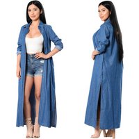 Denim Windbreaker Jacket