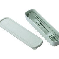 Biodegradable Bamboo Fibre Cutlery Set