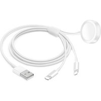 2019 New design Cargador inalambrico 3 in 1 cable charging watch charger for iwatch charger for Apple watch