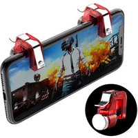 Factory price transparent mobile game trigger for android wireless game joystick Fire Button Handle Grip Shooter Controller