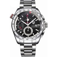 PAGANI DESIGN Brand Chronograph Sport Watches Men Luxury Quartz Watch Stainless Steel Waterproof Wrist Watches relogio masculino