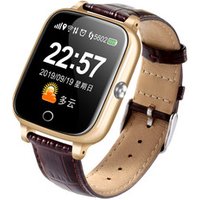 2019 fall down alarm sos emergency call heart rate monitor gps elder health care GPS phone smart watch DS19
