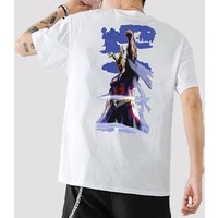 High Quality Plain Streetwear Short Sleeve O Neck Cotton Soft Men Printed T-shirt