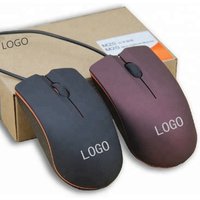 3D Wired USB Optical Mouse for Office, Promotion, OEM M6803 1.2M cable