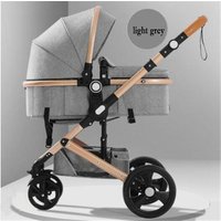 Belecoo Baby stroller can sit and fold fold light high landscape two-way shock absorber four wheels