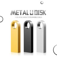 Customized logo metal usb 2.0 32gb 16gb pendrive 8gb usb flash drive waterproof high speed flash disk 64gb 4gb bulk pendrives