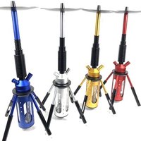 2019 new desgin high quality Premium aluminum alloy hookah shisha cute feet hookah shisha