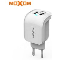 Mobile Adapter Charger For Samsung MOXOM Fast 2.4A Dual Port USB Charger