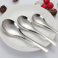 Cheap Unique Chinese Soup Coffee Stirring Kids Chinese Korean Custom Dinner Spoons