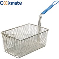 Stainless Steel Deep Fry Basket Comfortable Handle
