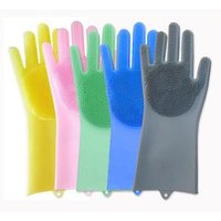 Professional Heat Resistant Kitchen Rubber Dish Washing Gloves, Custom Cleaning Silicone Dishwashing Gloves for Dish Washing