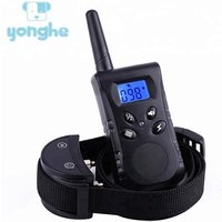 Amazon top seller 2019 Waterproof Electronic Shock Rechargeable remote Dog Training Collar