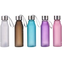 Frosted Plastic Sports Water Bottle