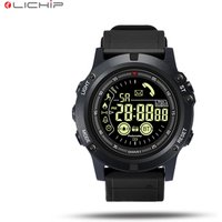 LICHIP smart watch digital phone rugged cheap android outdoor custom logo oem round reloj inteligente smartwatch waterproof