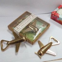 Ywbeyond Yiwu Futian Market Shop Wedding Gift items Let the Adventure Begin Airplane Bottle Opener anniversary gifts