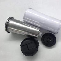 Stainless Steel Travel Mug with Lid, 450ml