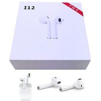 i12 tws version 5.0 earbuds blue tooth wireless earphone