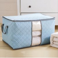 Folding Non Woven Storage Box Lid Handle
