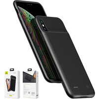 USAMS Power Bank Phone Case 4000mah Portable slim thin back Battery External powerbank Cover for iphone Xr Xs Max X