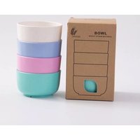 Wheat Fibre Bamboo Food Warmer Bowl