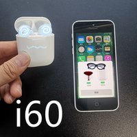 i60 TWS PK w1 chip i30 i12 i20 tws Bluetooth Earbuds Wireless Earphone Pk aire2 aire 2 i80 i40 LK TE9 i13 i14 i15 i16