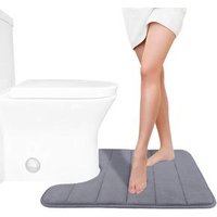 Cheap Memory Foam Bath Mats Contour Toilet Bath Rug Non Slip Absorbent Thick Soft Washable Bathroom Rug