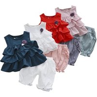 Chiffon Summer Floral Dress Set