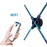 Z3 large led light 3D fan display hologram projection holographic projector