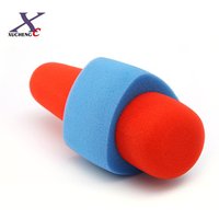 High quality windproof Interview Printed microphone sponge