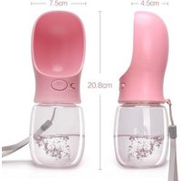 Portable Dog Water Bottle, Keeper Pet Water Dispenser Antibacterial Food Grade Leak Proof Dog Cat Travel Drink Bottle Bowl