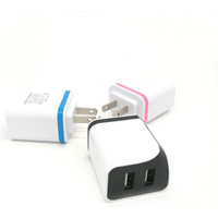 2amp mobile charger 110v usb dual wall charger eu,2ports usb charger us